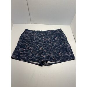 Columbia Tidal II Shorts Woman Blue Pink Fish Frenzy Print 5in PFG Hiking XXL